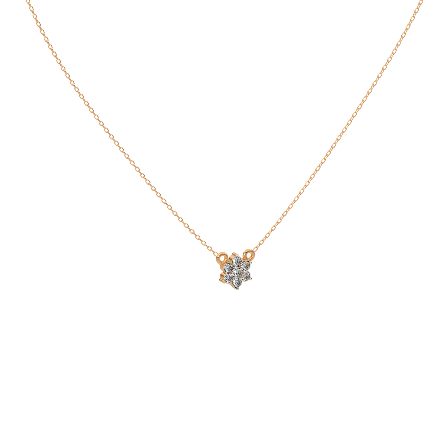 Shimmering Horizon Necklace 18k