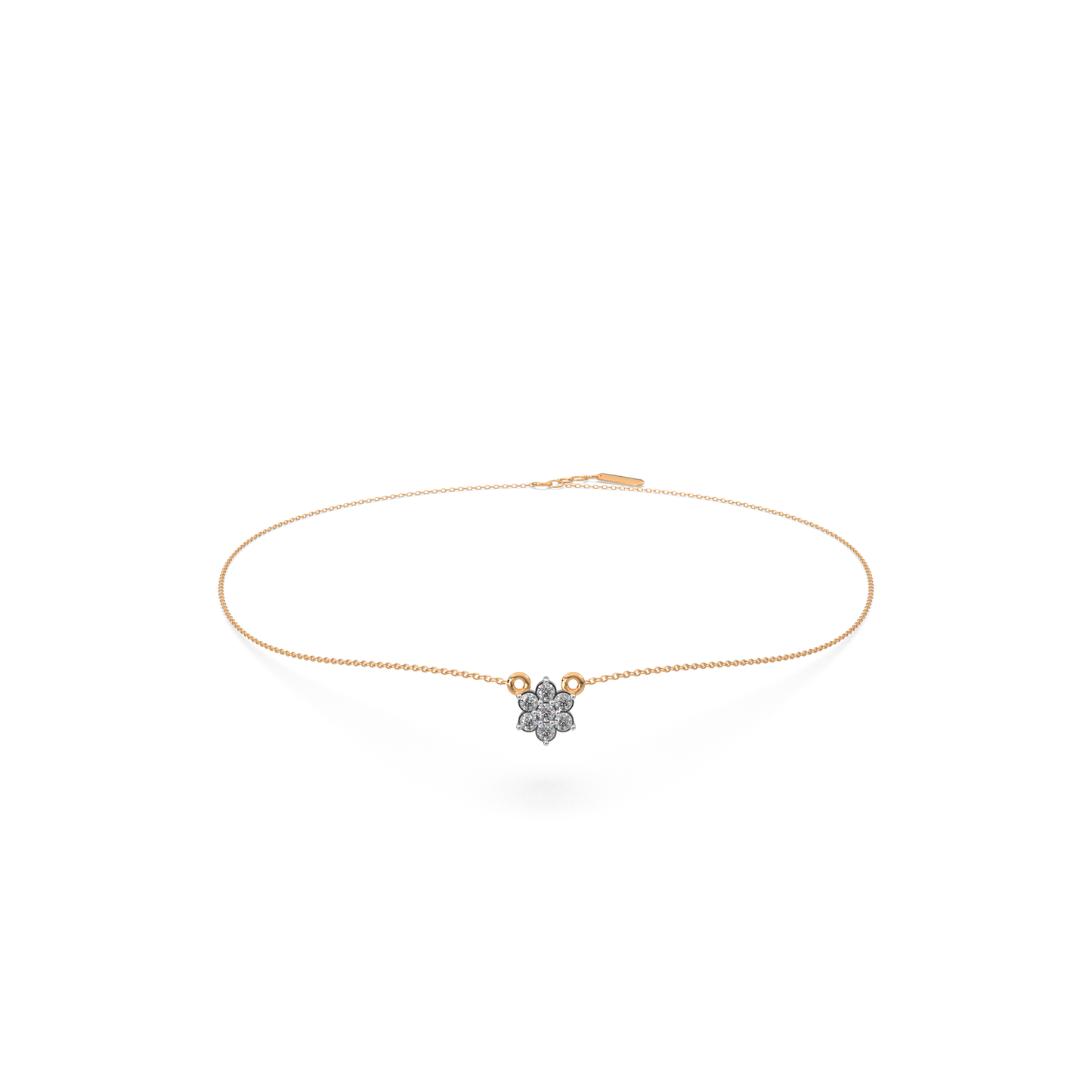 Shimmering Horizon Necklace 18k