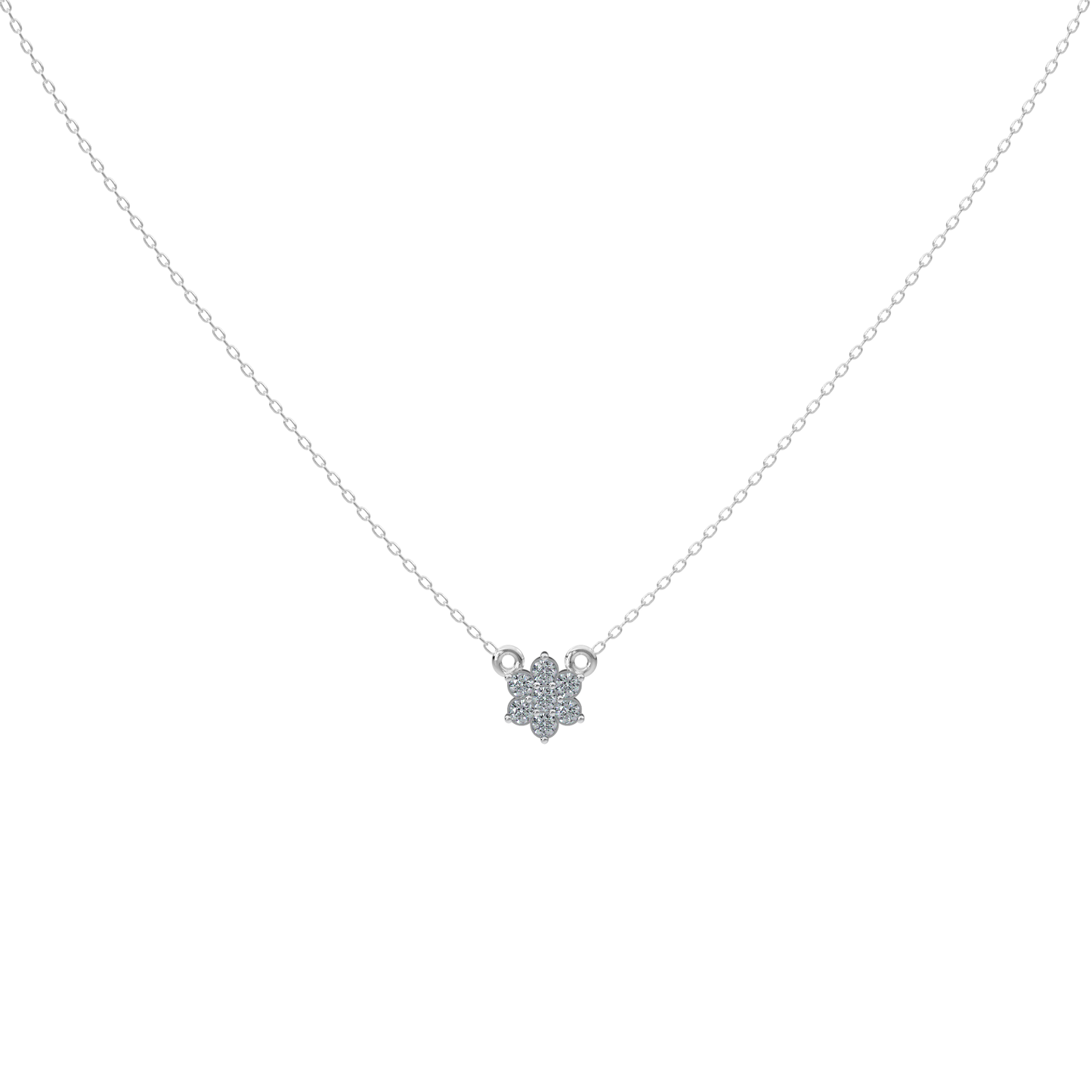 Shimmering Horizon Necklace 18k