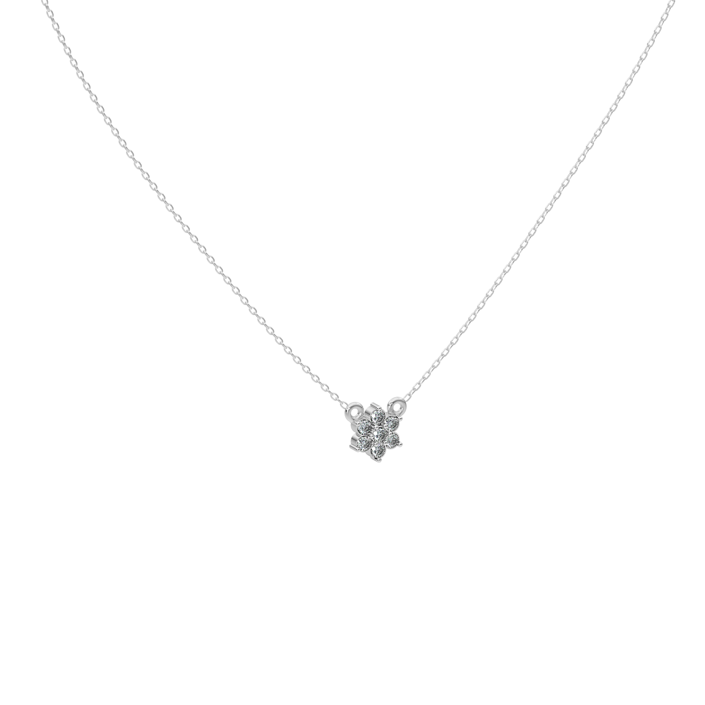 Shimmering Horizon Necklace 18k