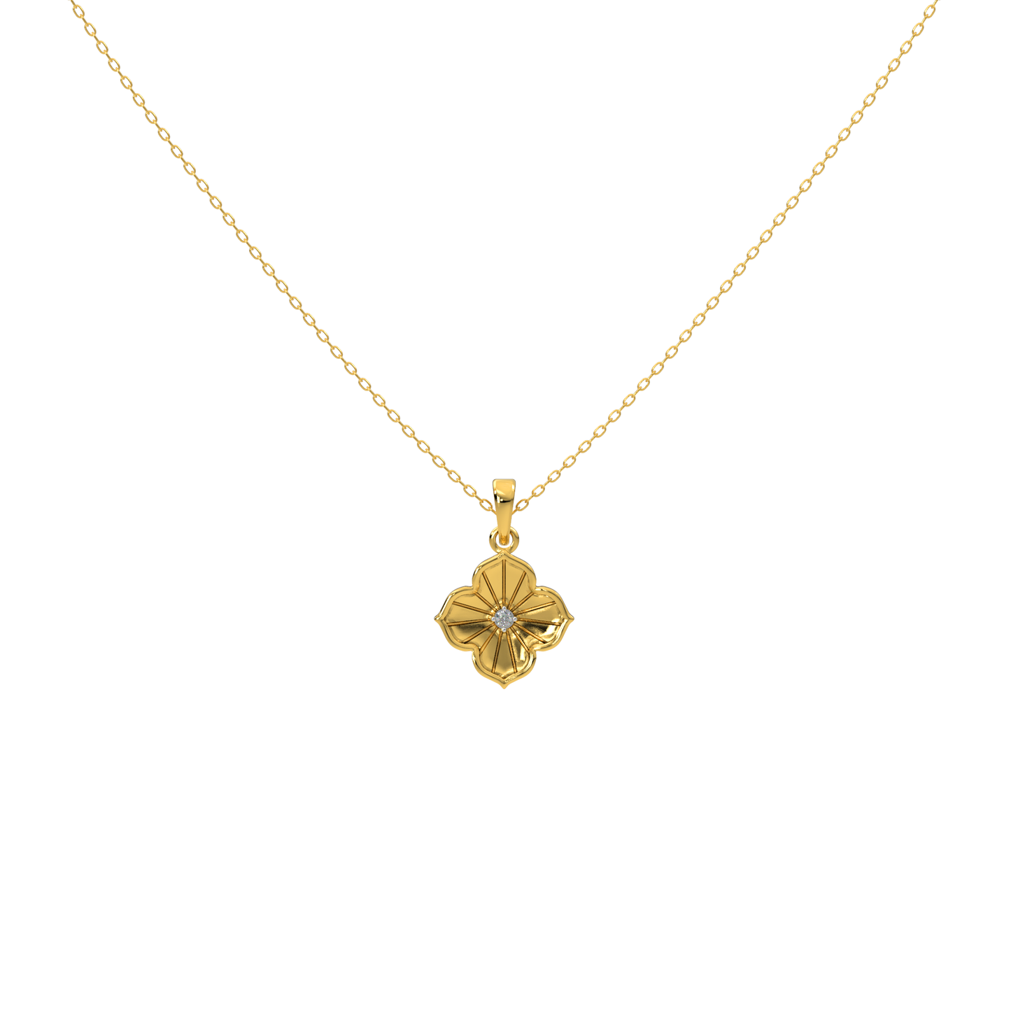 Enchanted Gleam Necklace 18k