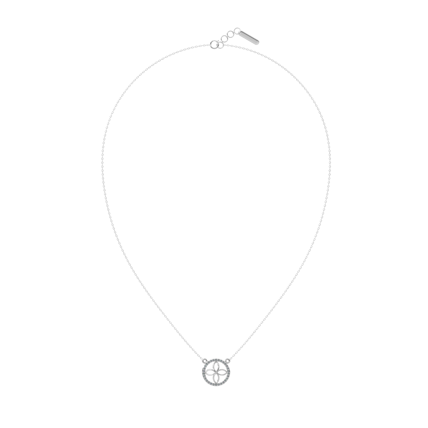 Ethereal Sparkle Necklace 18k