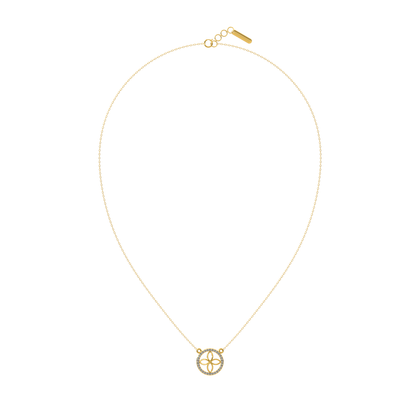 Ethereal Sparkle Necklace 18k