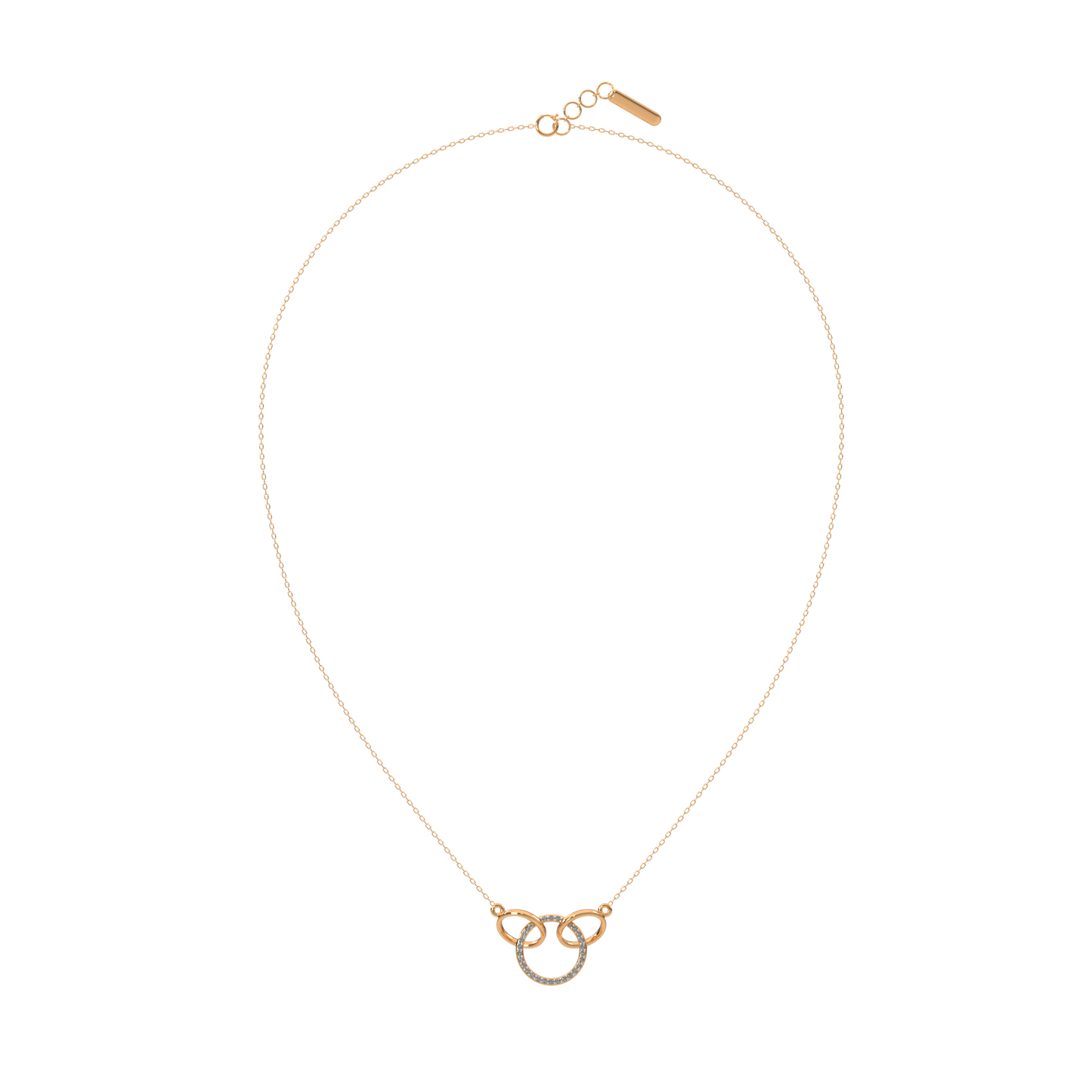 Luminous Echo Necklace 18k