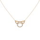 Luminous Echo Necklace 18k