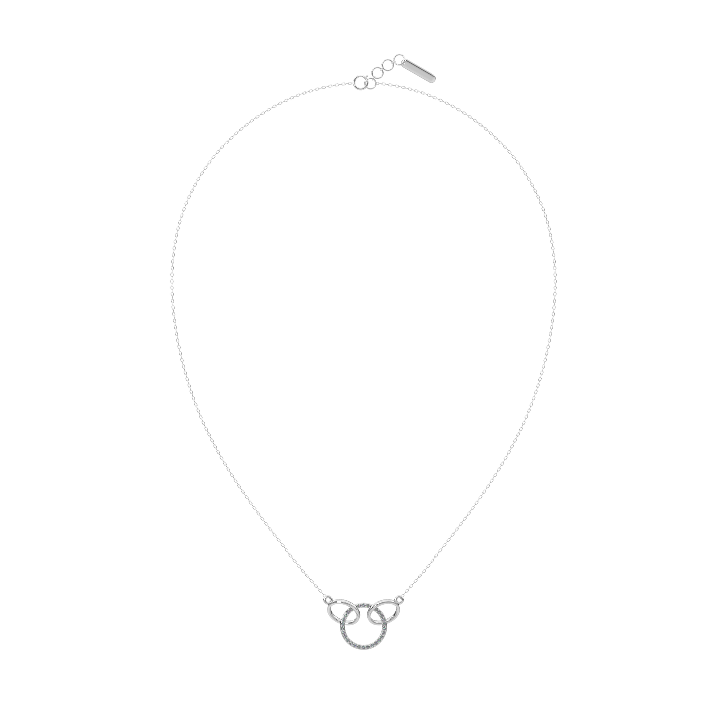 Luminous Echo Necklace 18k