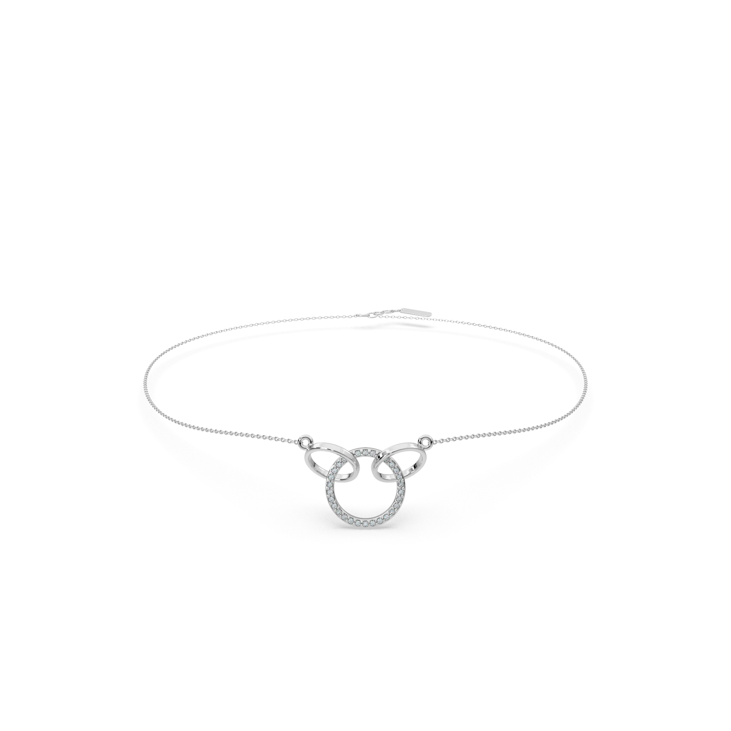 Luminous Echo Necklace 18k