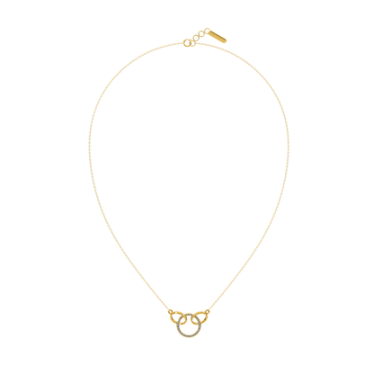 Luminous Echo Necklace 18k