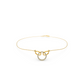Luminous Echo Necklace 18k