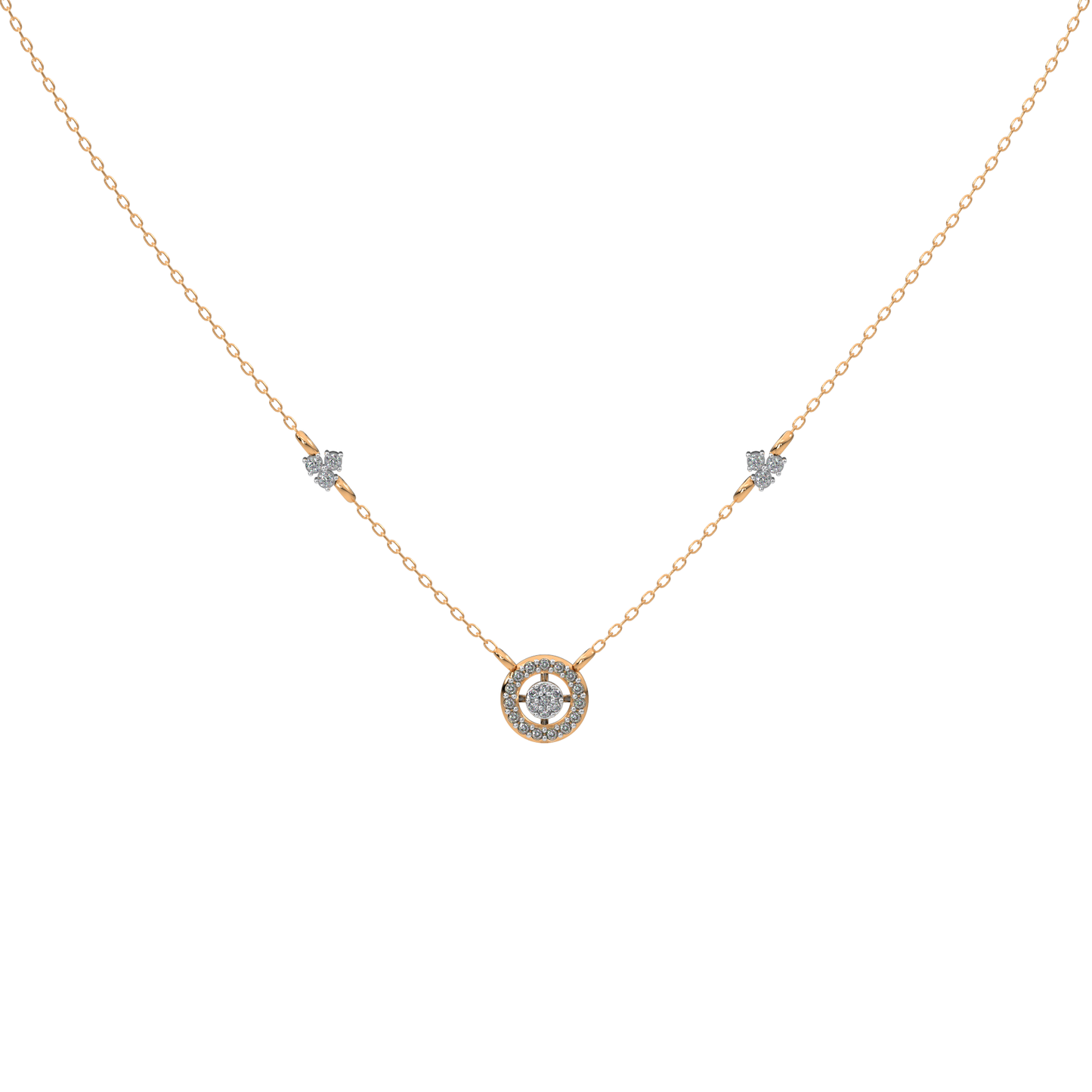 Starlit Serenade Necklace 18k