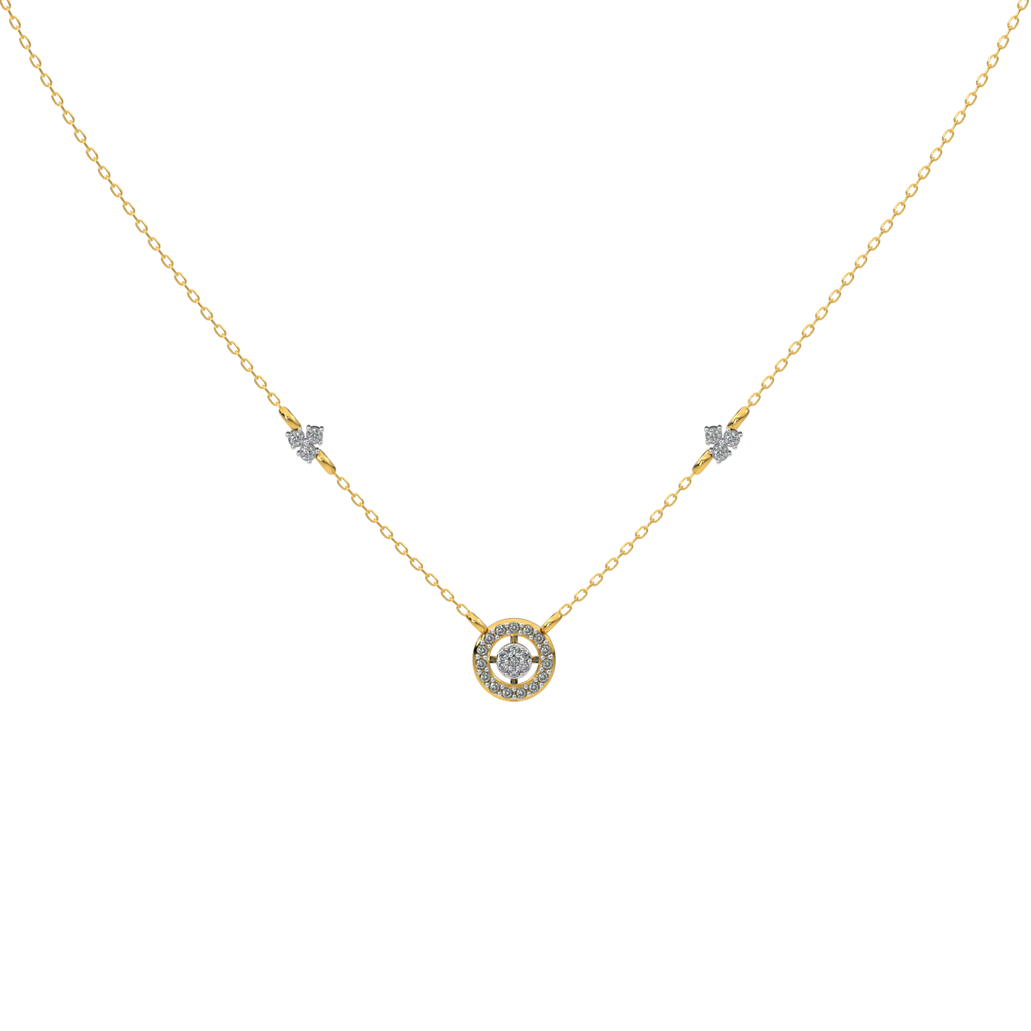 Starlit Serenade Necklace 18k