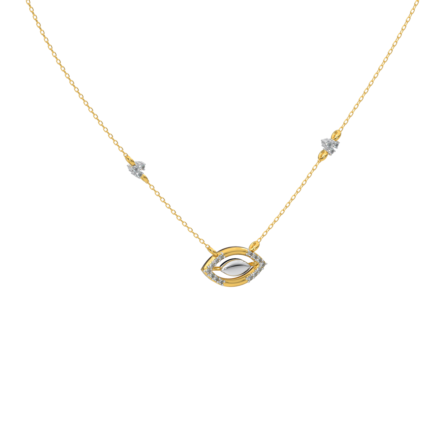 Golden Majesty Necklace 18k