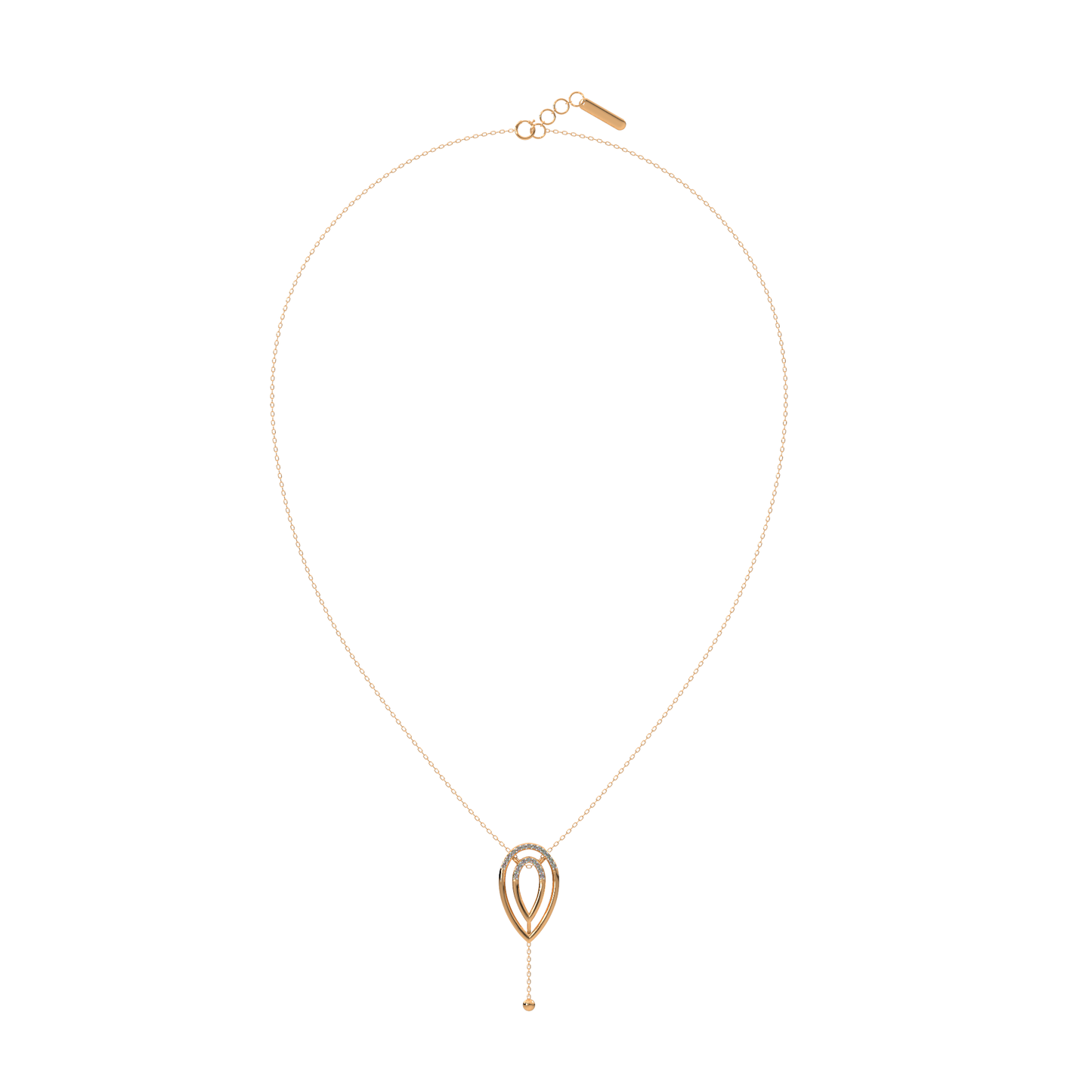 Diamond Mirage Necklace 18k
