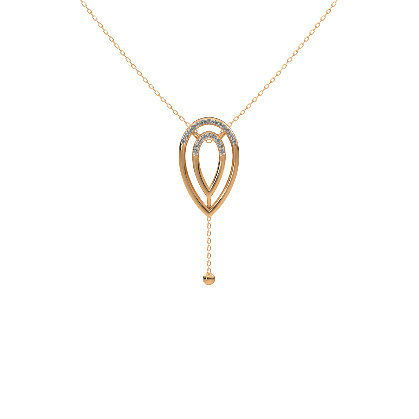 Diamond Mirage Necklace 18k