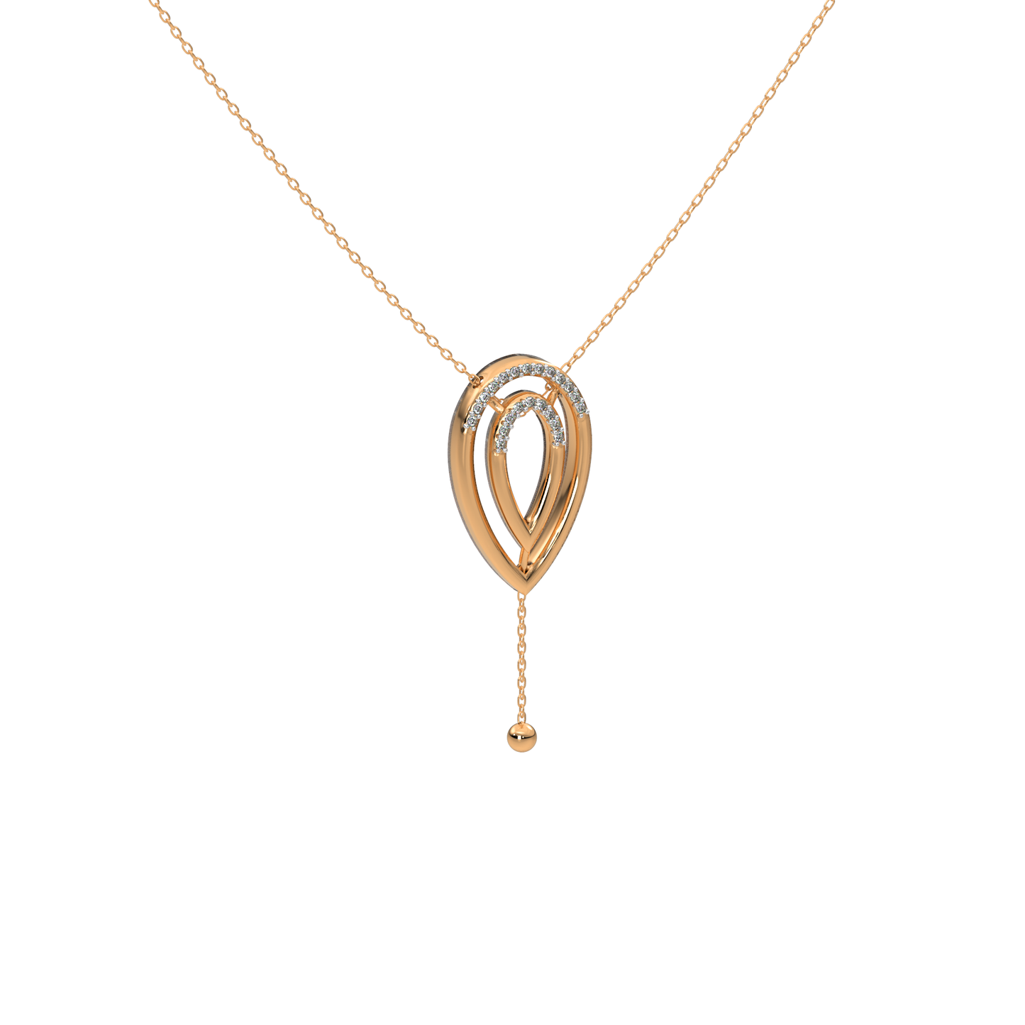 Diamond Mirage Necklace 18k