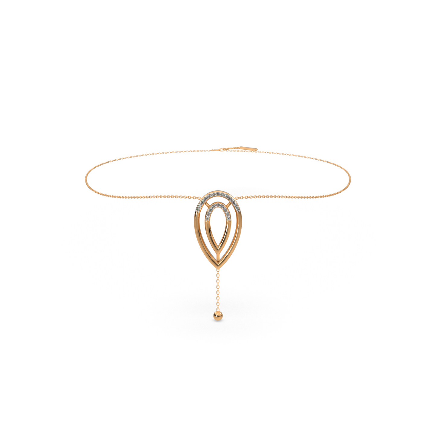 Diamond Mirage Necklace 18k