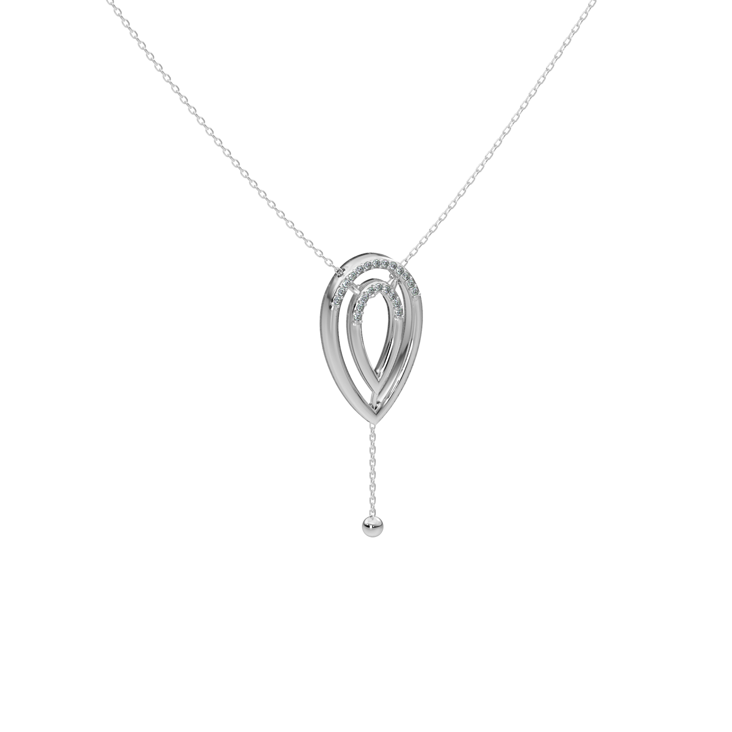 Diamond Mirage Necklace 18k