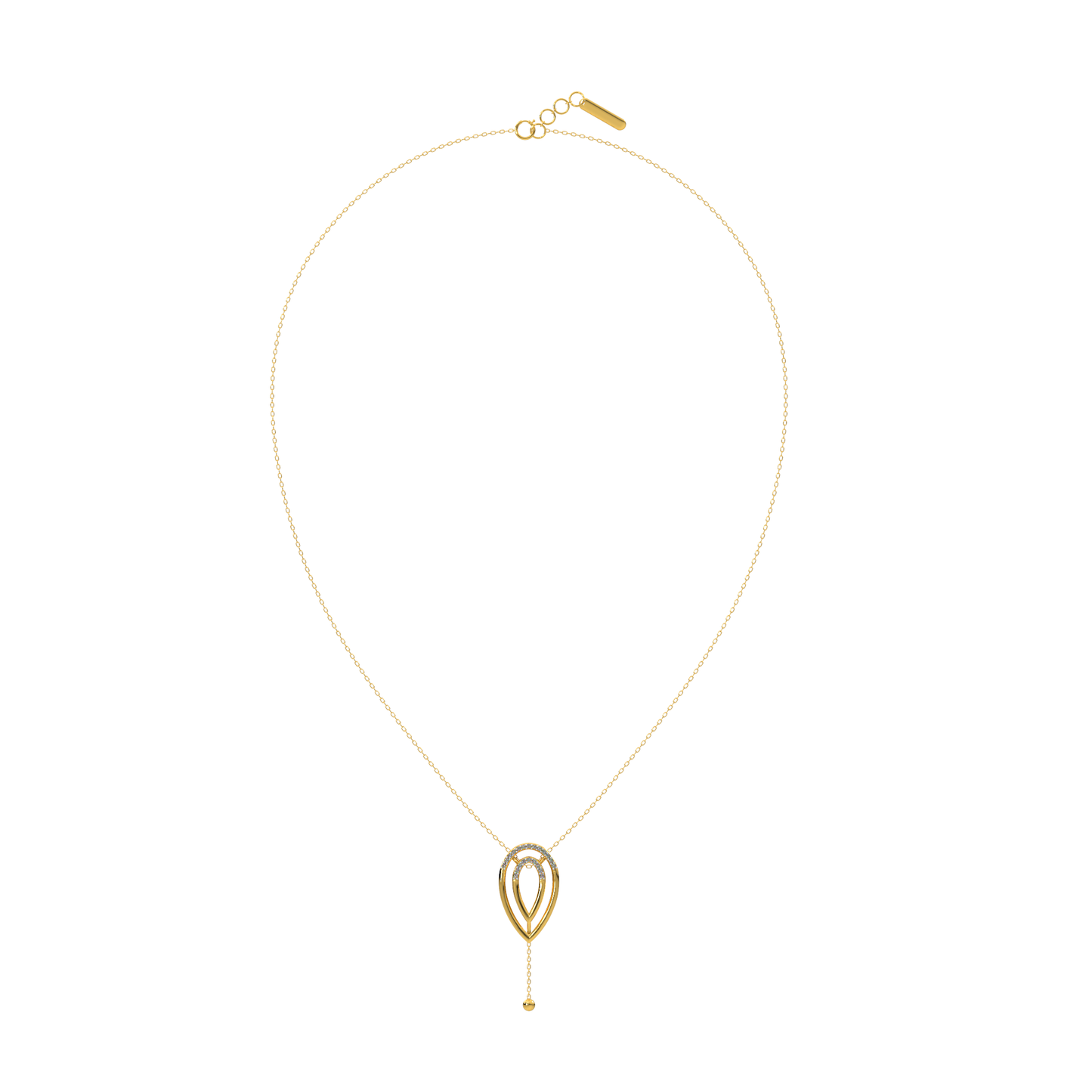 Diamond Mirage Necklace 18k