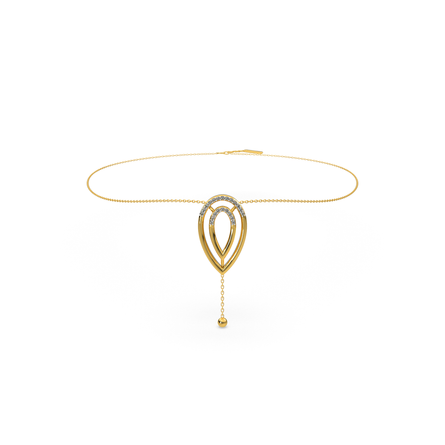 Diamond Mirage Necklace 18k