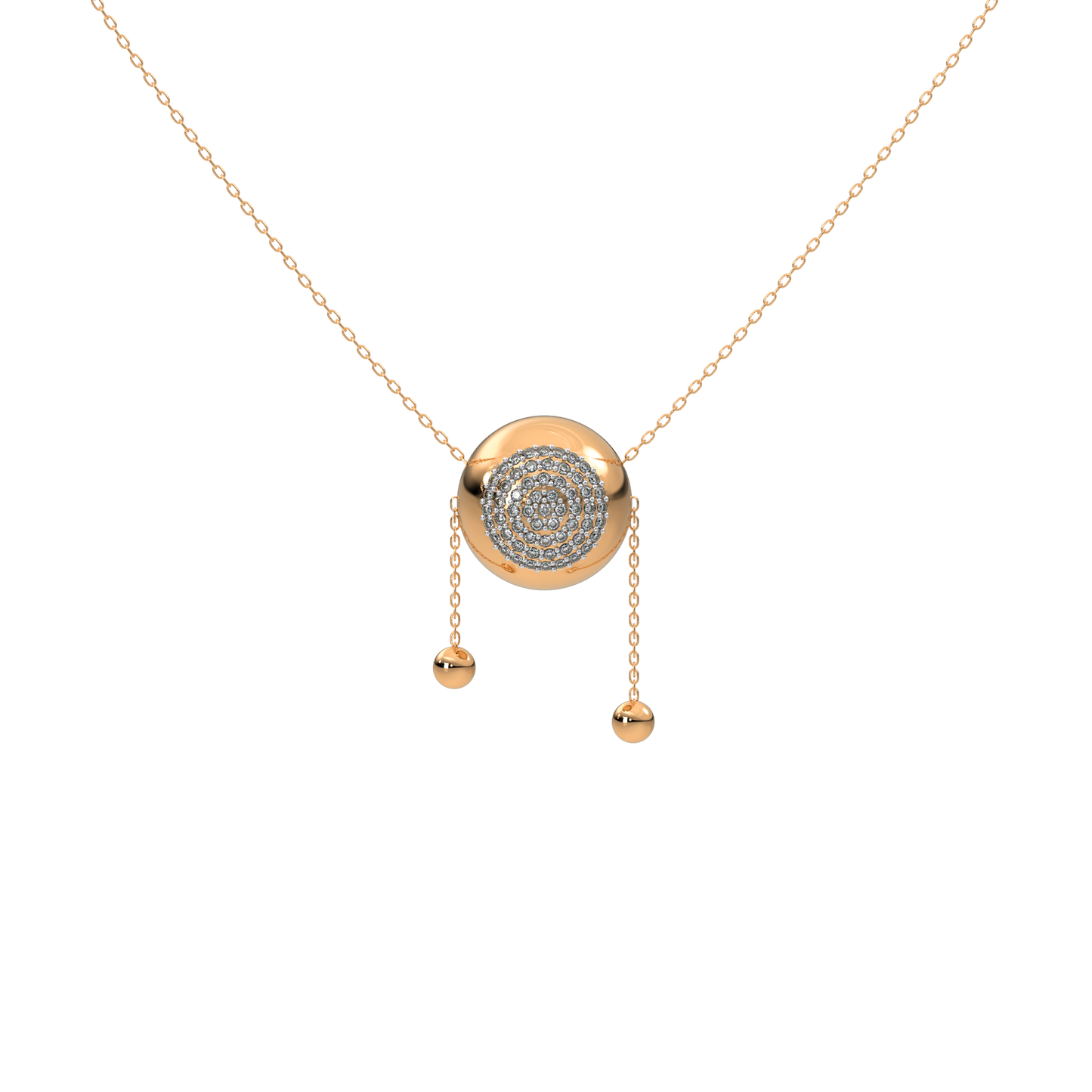 Eternal Ember Necklace 18k