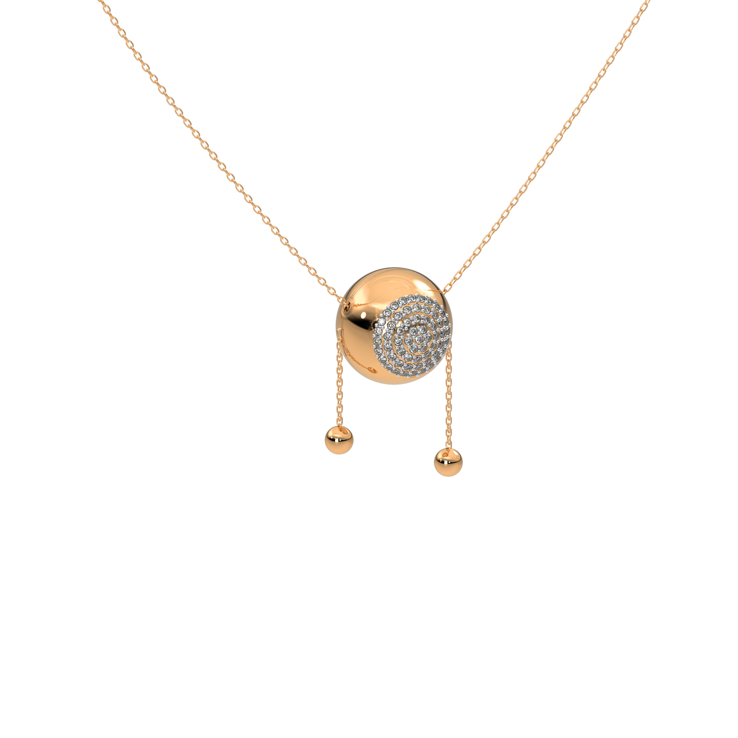 Eternal Ember Necklace 18k