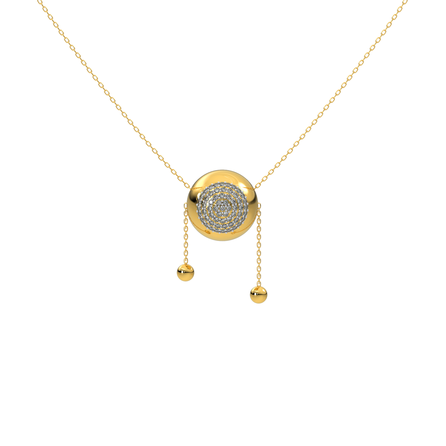 Eternal Ember Necklace 18k