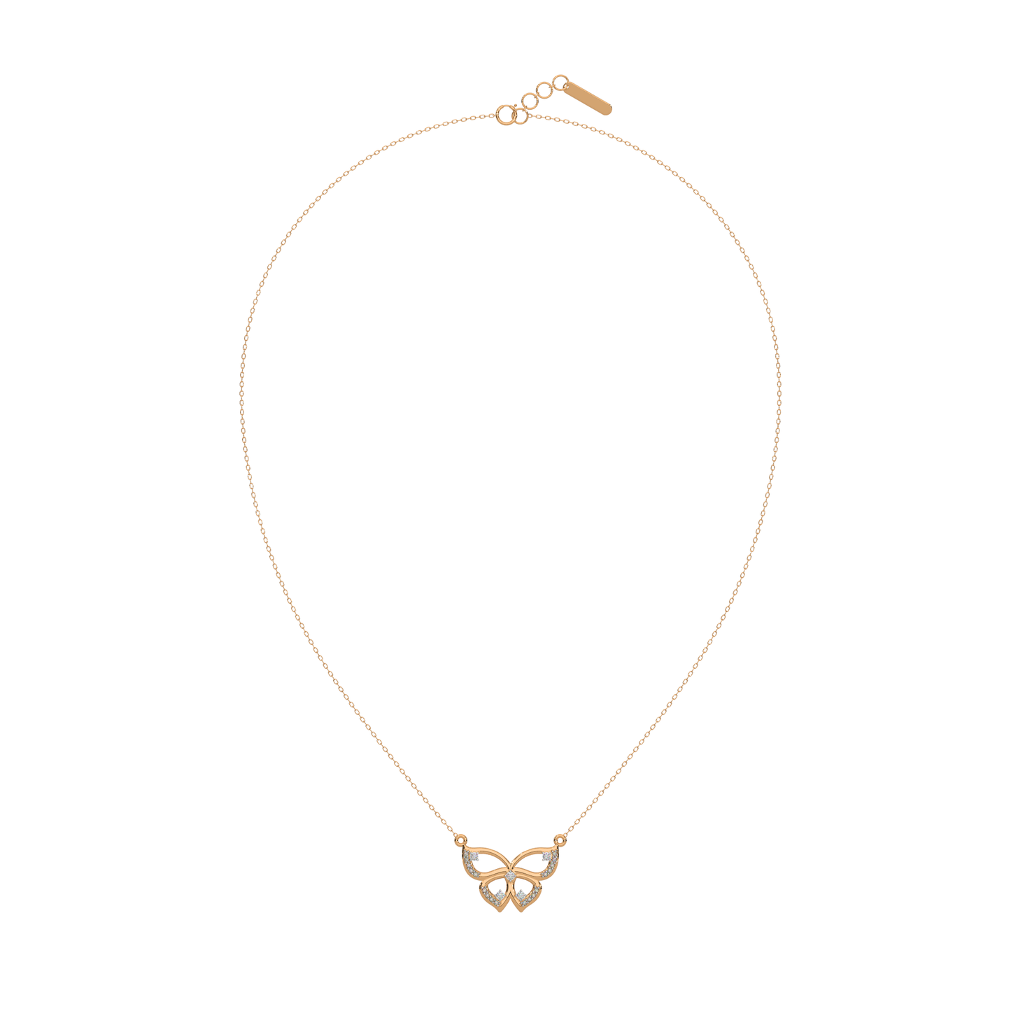 Lustrous Cascade Necklace 18k