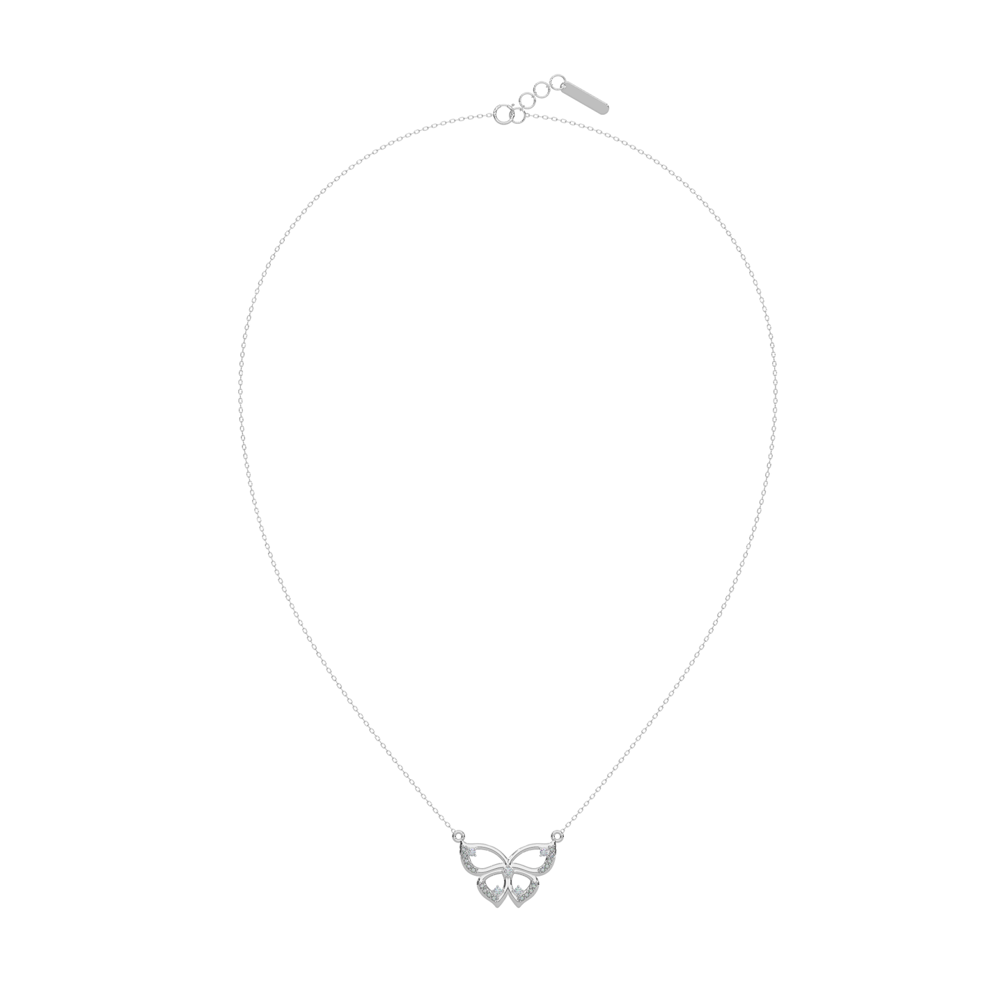 Lustrous Cascade Necklace 18k