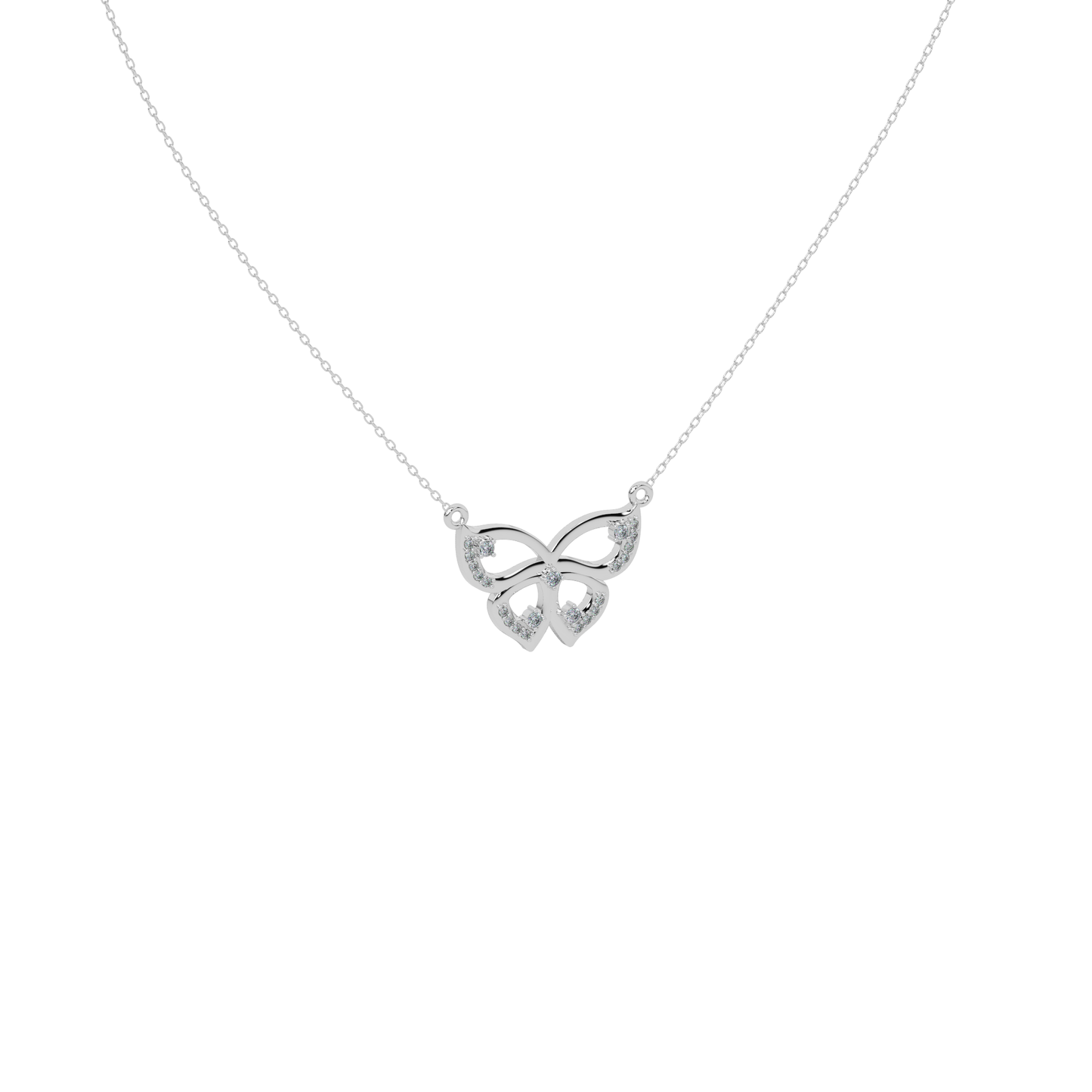 Lustrous Cascade Necklace 18k