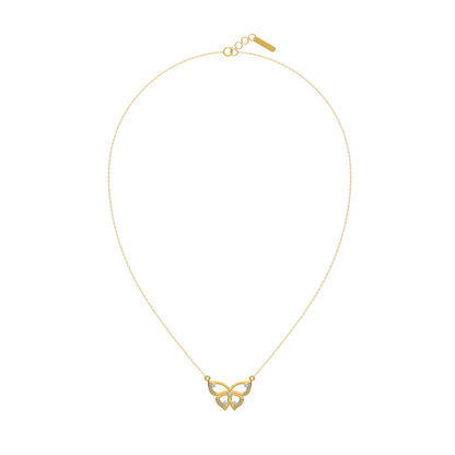 Lustrous Cascade Necklace 18k