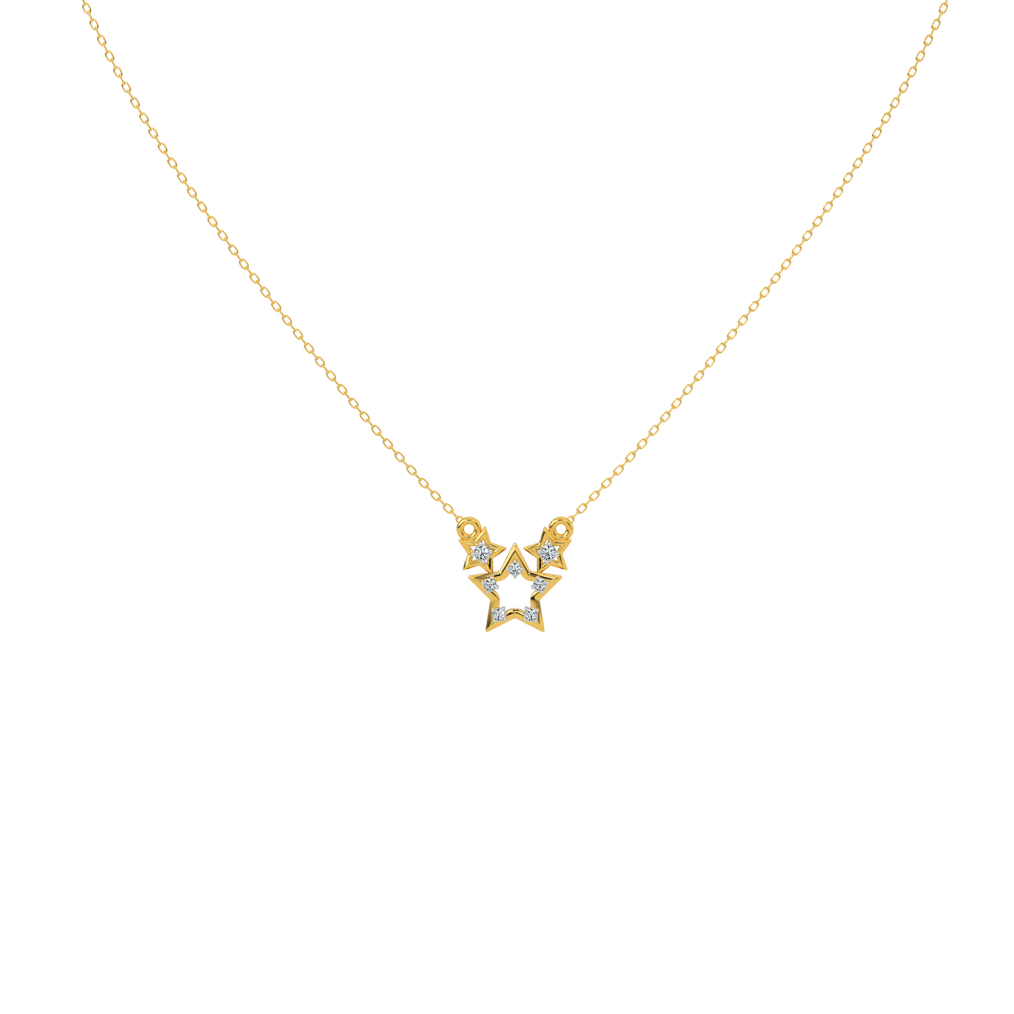 Twilight Tempest Necklace 18k