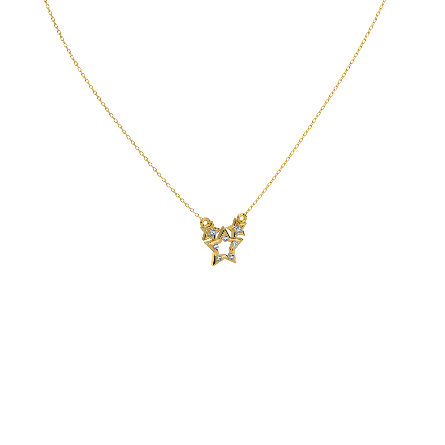 Twilight Tempest Necklace 18k