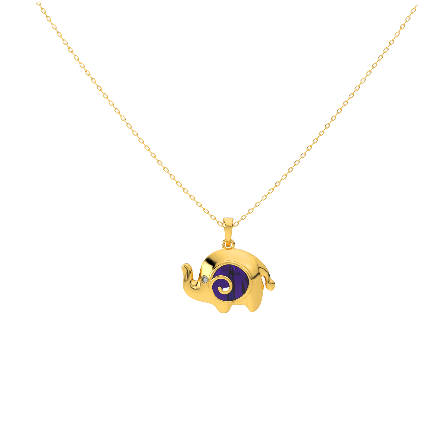 Gossamer Galaxy Necklace 18k