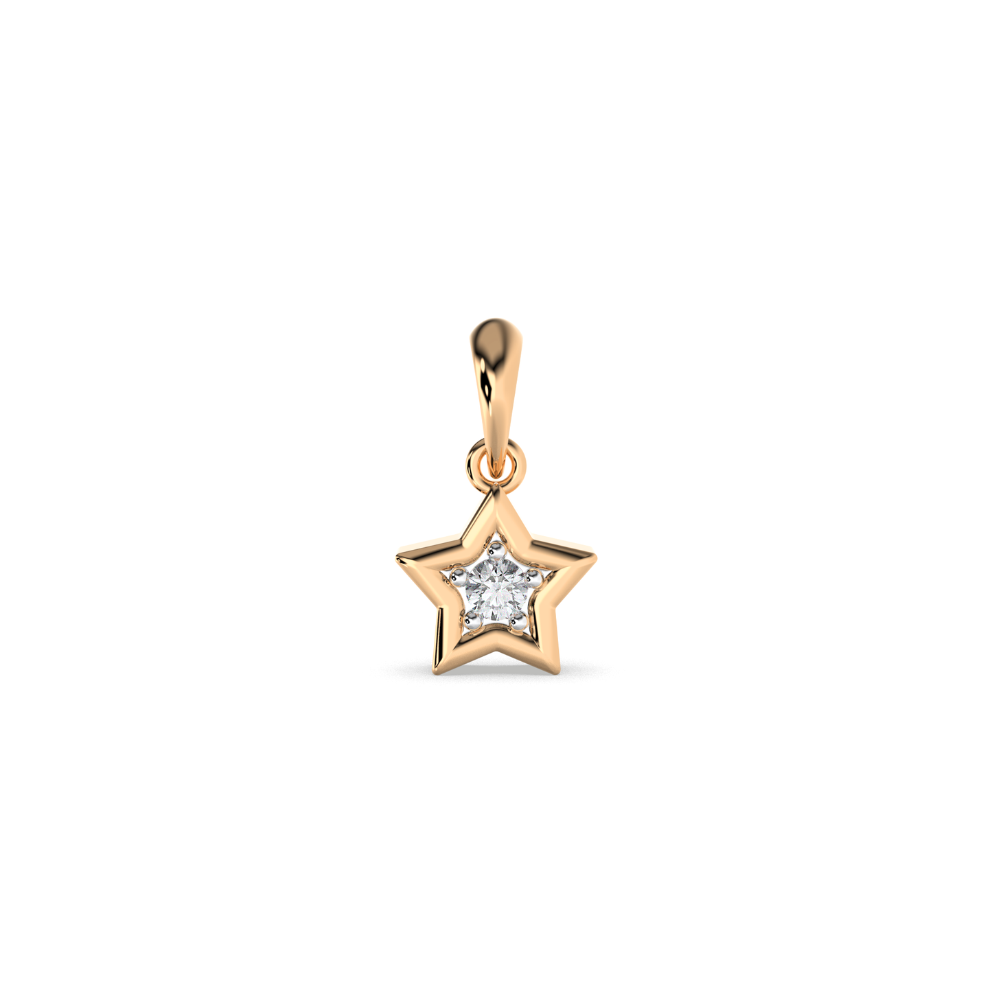 Elysian Diamond Pendant 18K