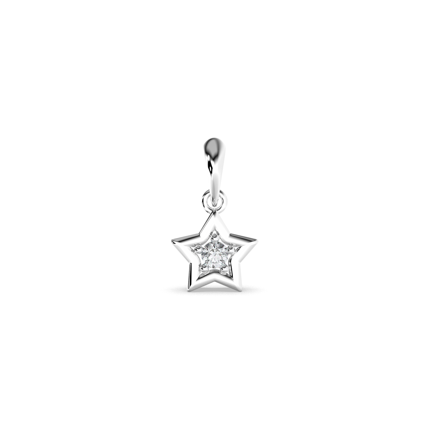 Elysian Diamond Pendant 18K