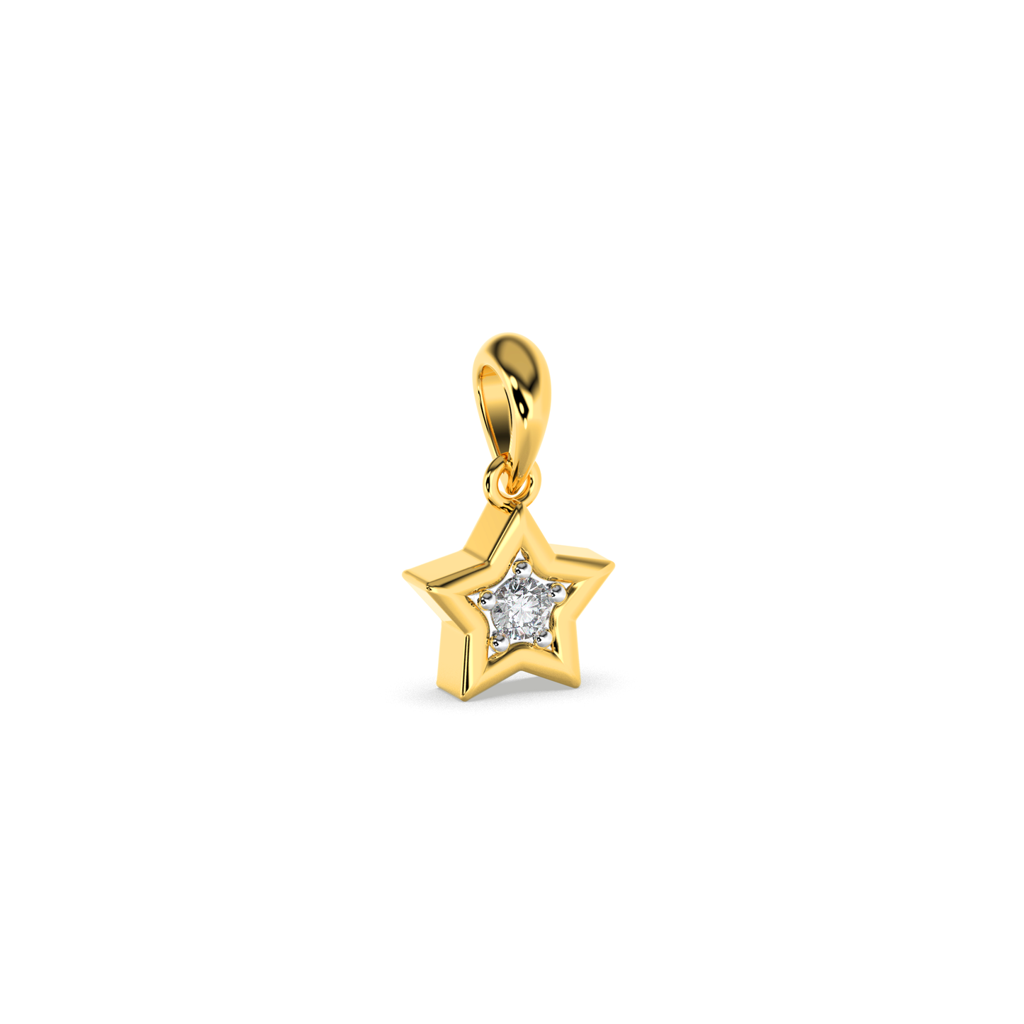 Elysian Diamond Pendant 18K