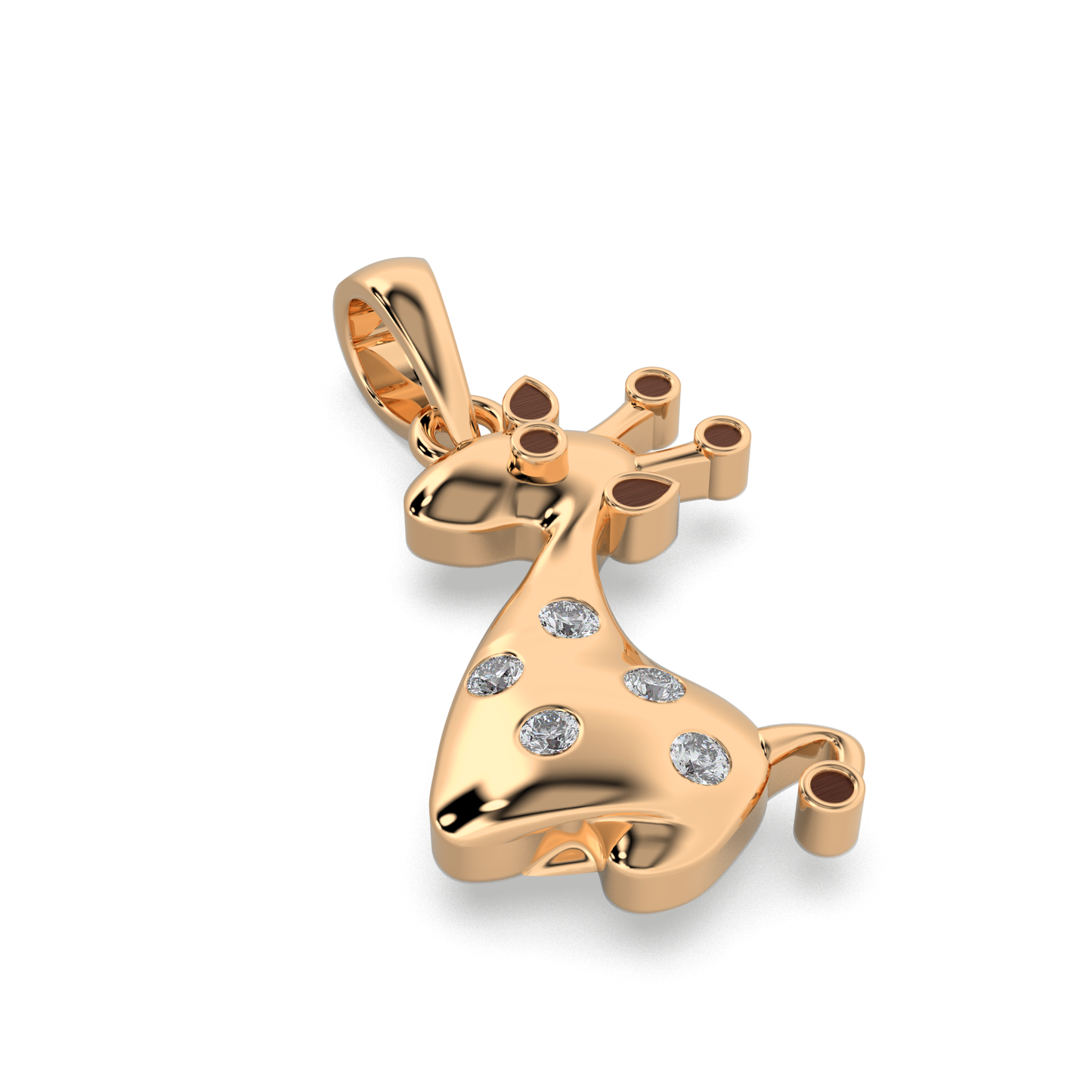 Amora Diamond Pendant 18K