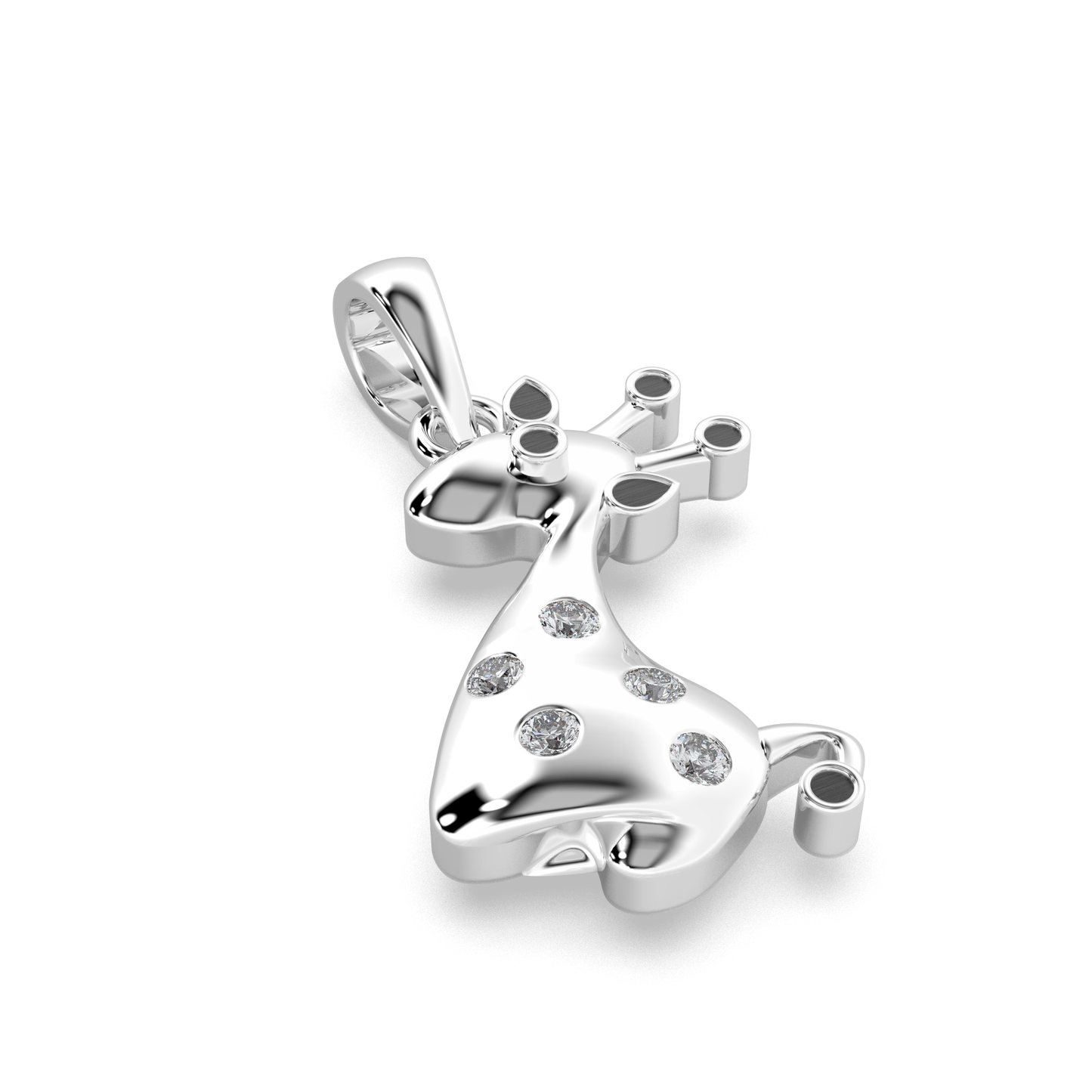Amora Diamond Pendant 18K