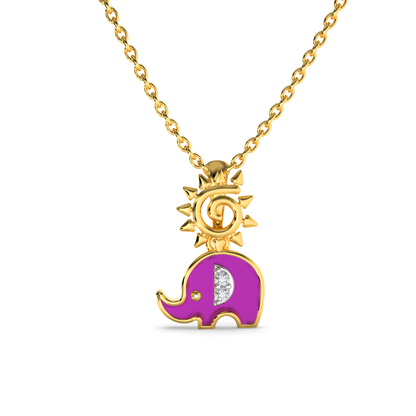 Avina Diamond Pendant 18K