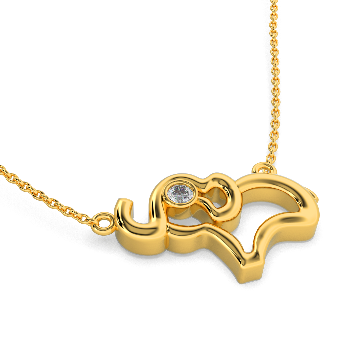 Bellora Diamond Pendant 18K