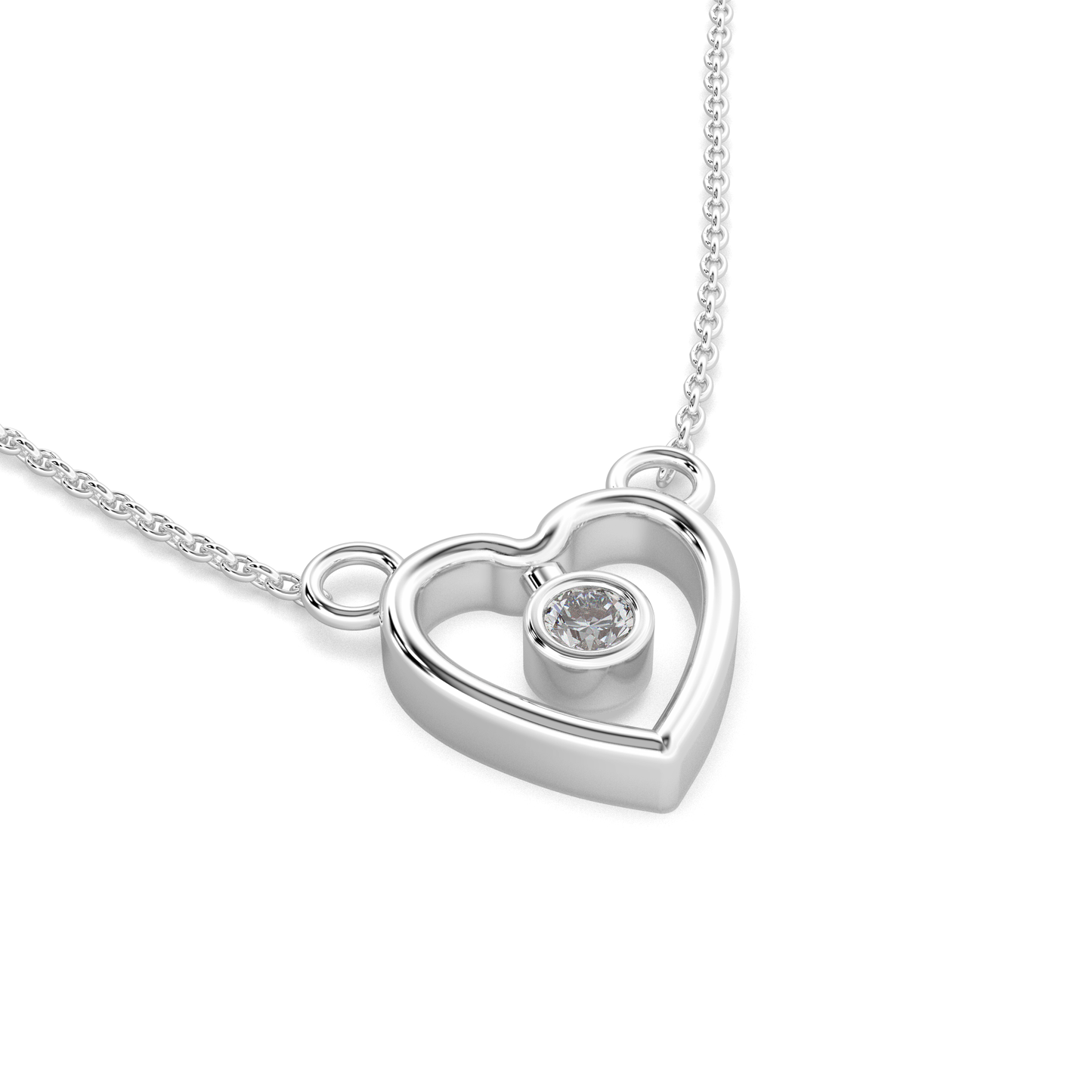 Elara Diamond Pendant