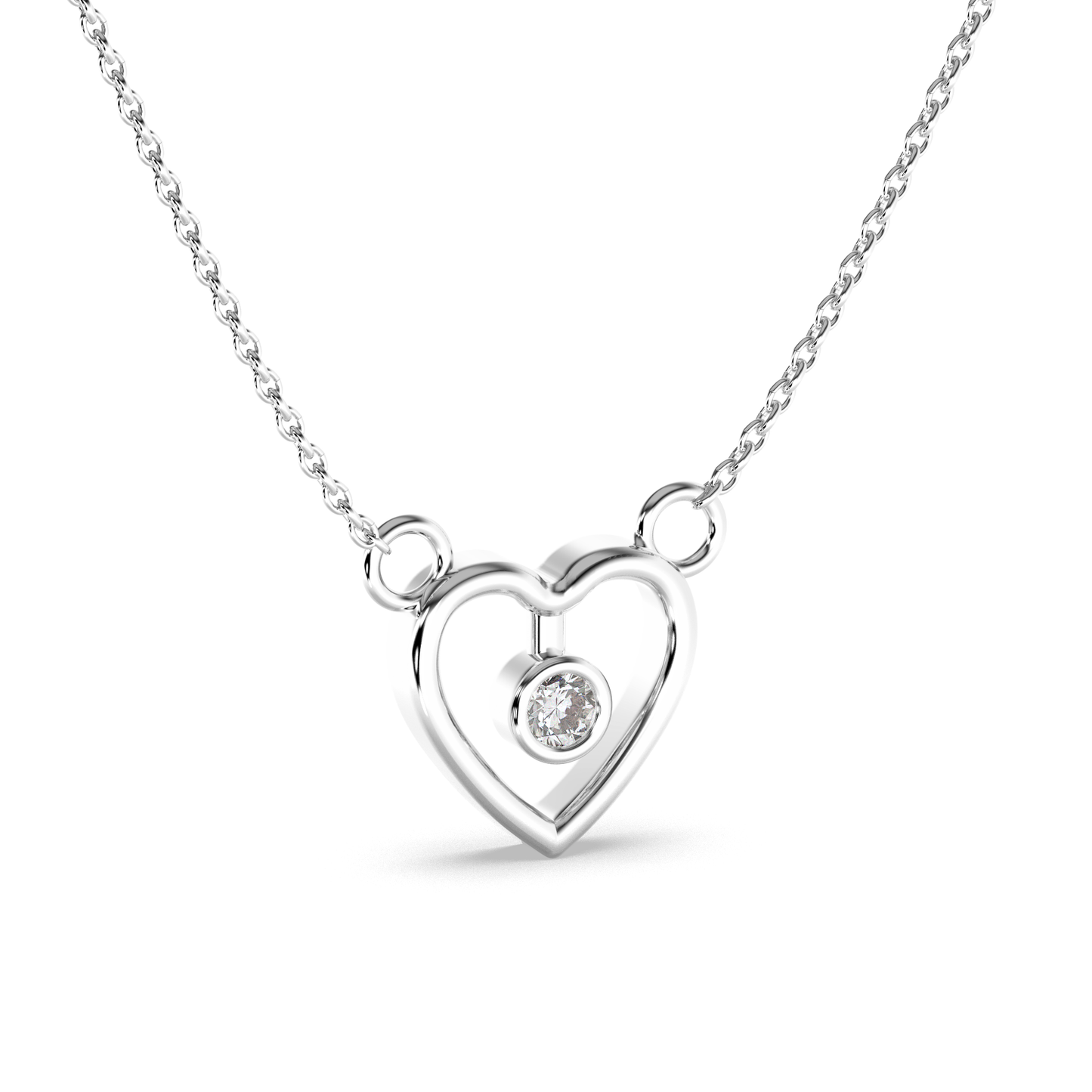 Elara Diamond Pendant 18K