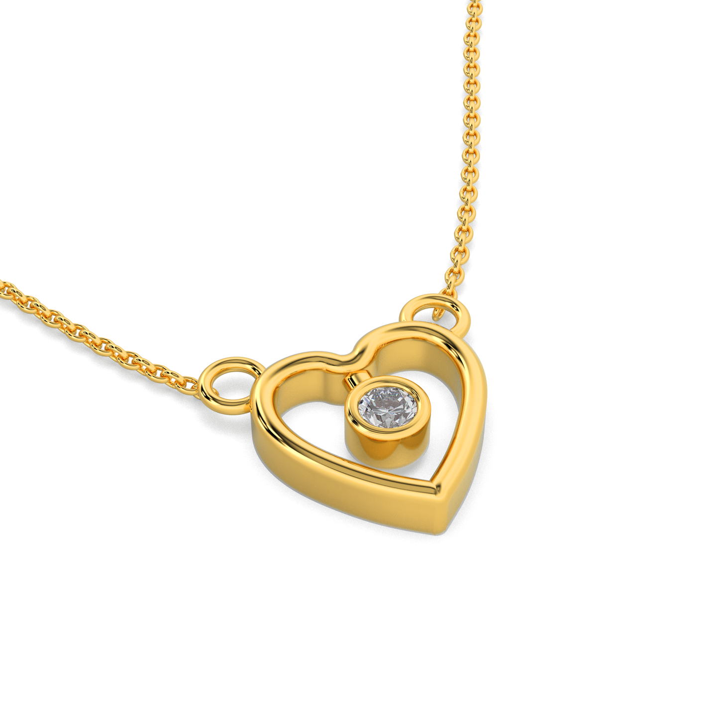 Elara Diamond Pendant