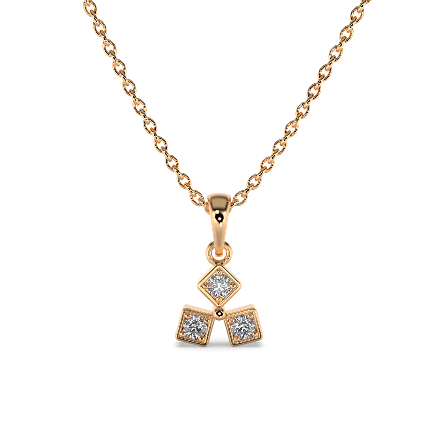 Fiora Diamond Pendant 18K