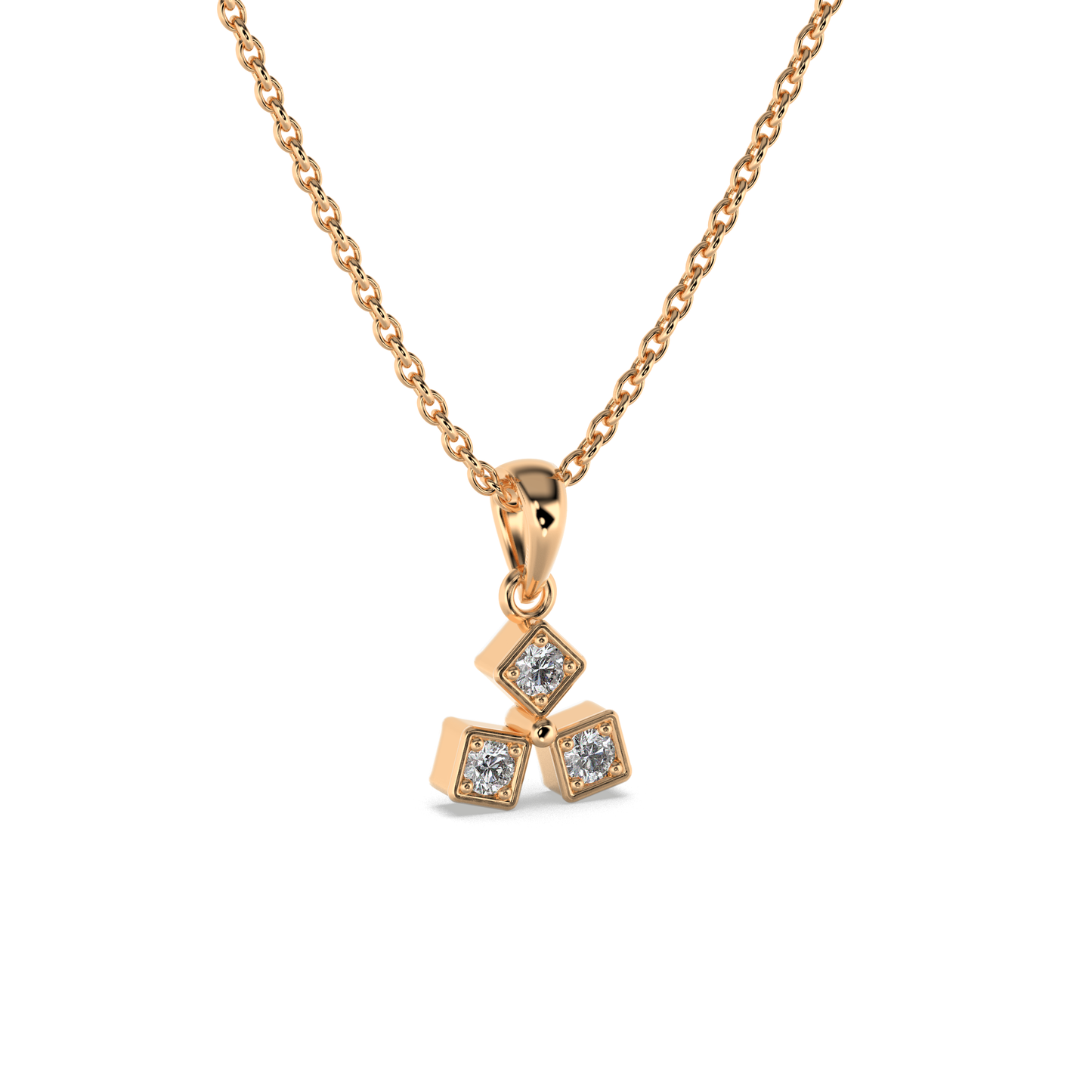 Fiora Diamond Pendant 18K
