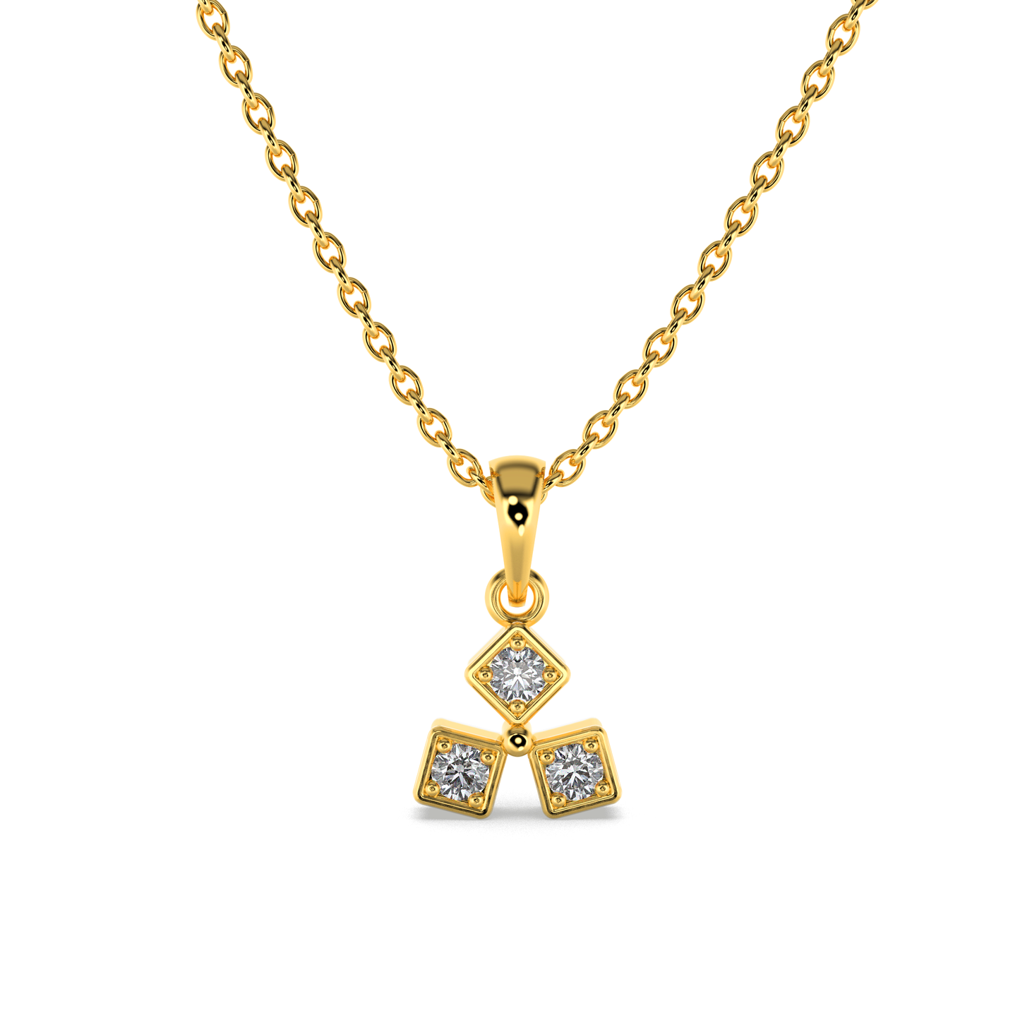 Fiora Diamond Pendant 18K