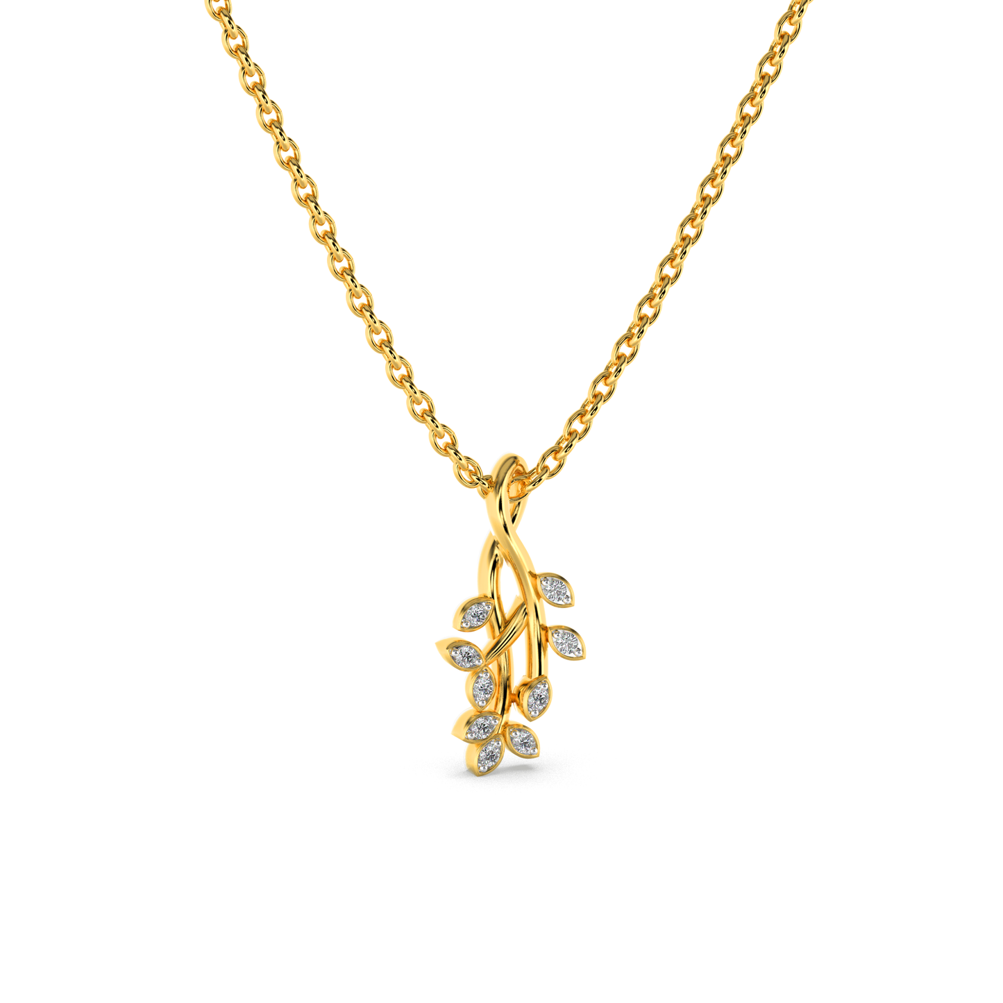 Alouette Diamond Pendant