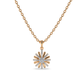 Roselle Diamond Pendant 18K