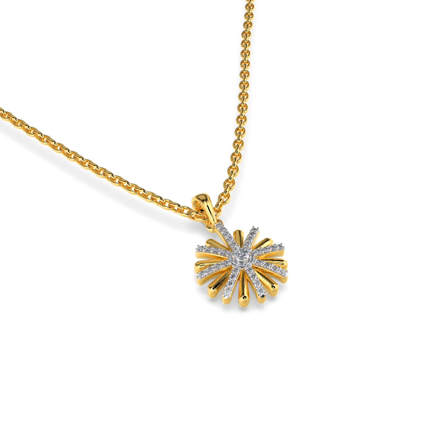 Roselle Diamond Pendant