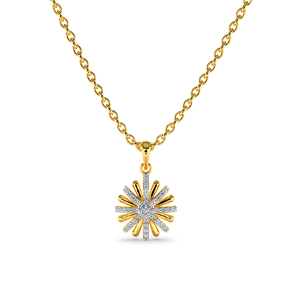 Roselle Diamond Pendant